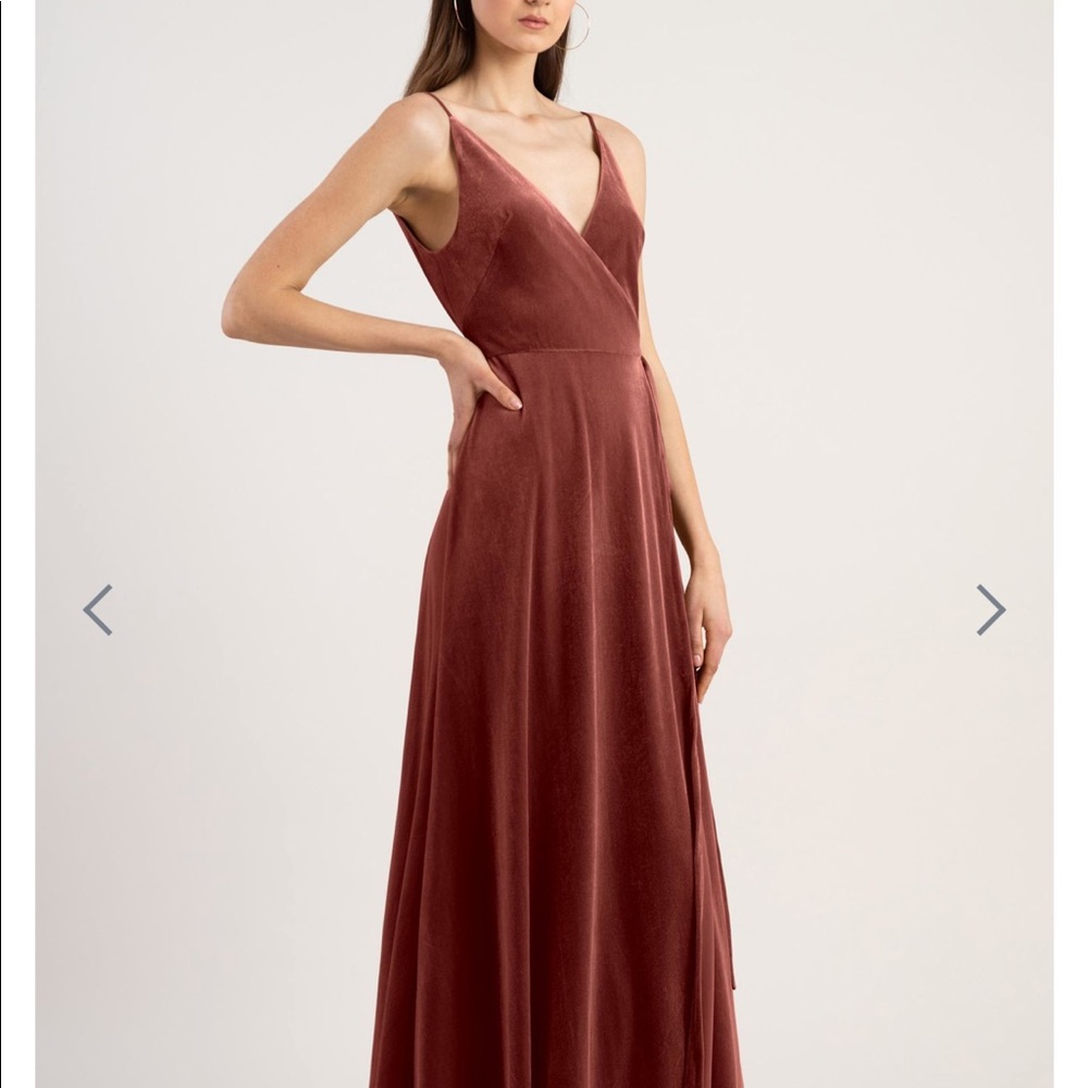 Jenny Yoo “andi” wrap bridesmaid dress